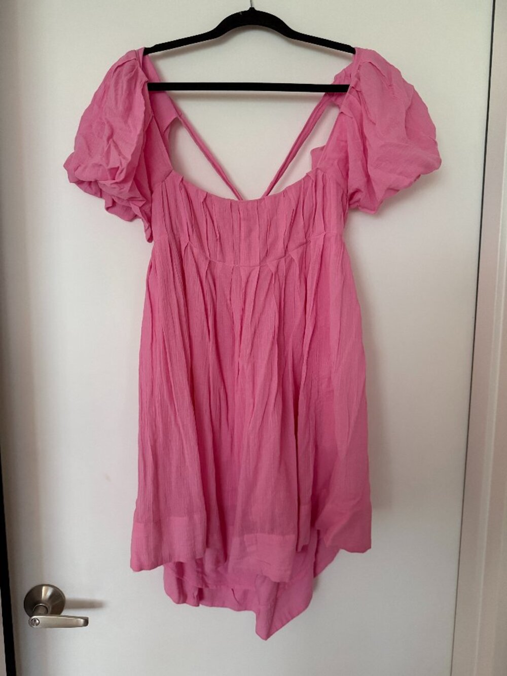 Free People Bubblegum Pink Babydoll Dress